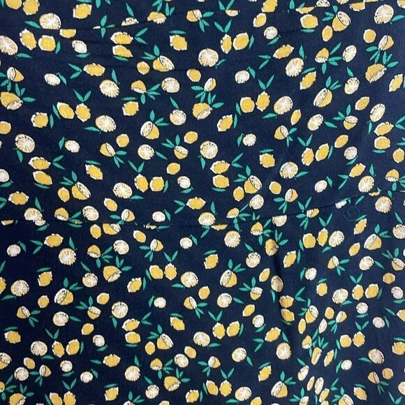Wild Fable Drop Waist a tie Back Lemon Print Sundress Large - Picture 4 of 8